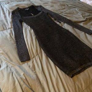 Black express party dress